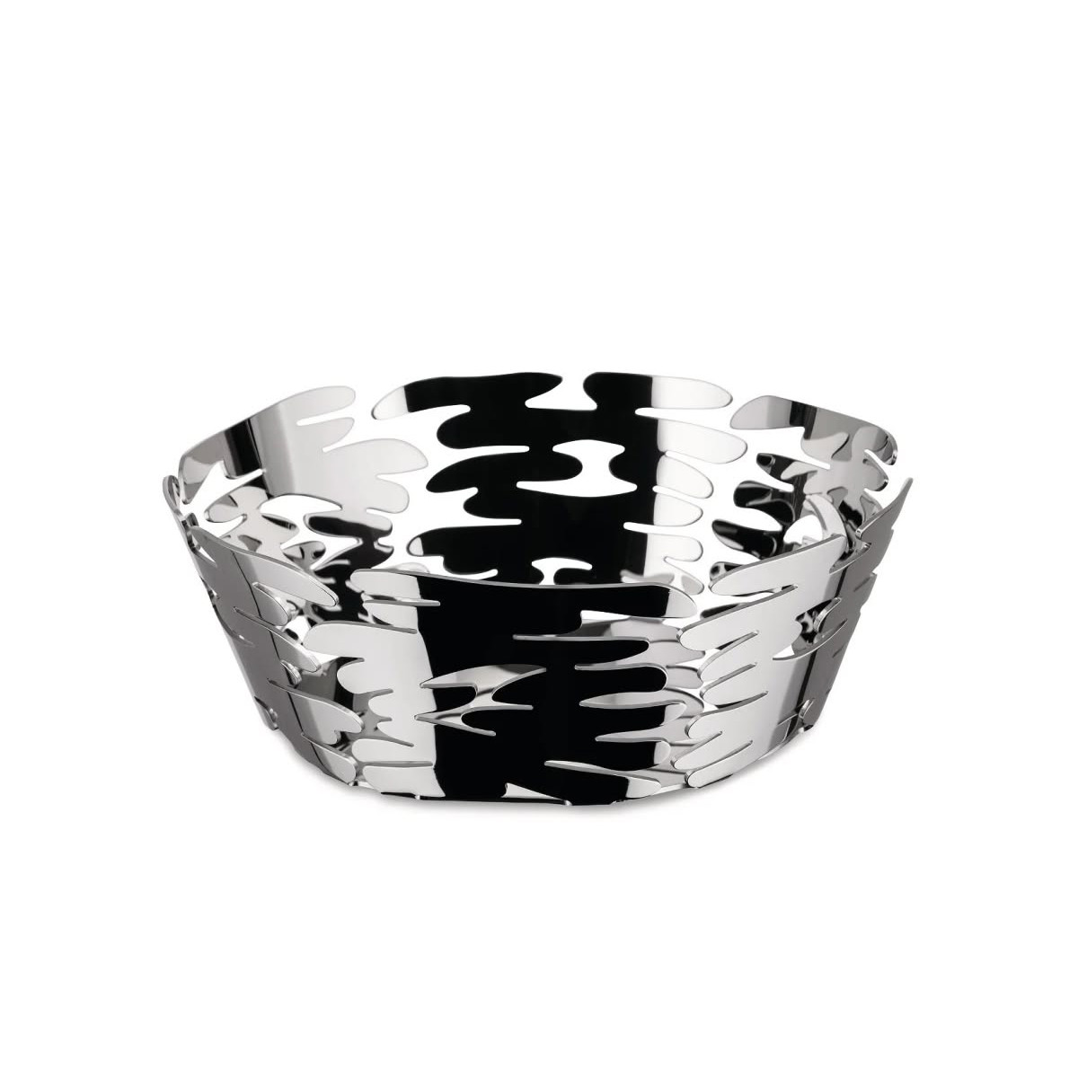 Alessi BM10/18 Barket Cestino rotondo in acciaio Inox
