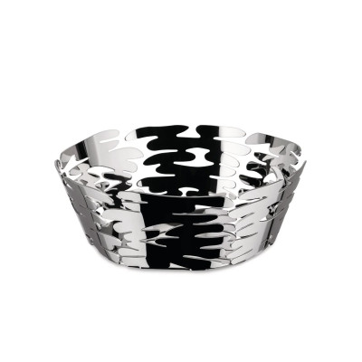 Alessi BM10/18 Barket Cestino rotondo in acciaio Inox