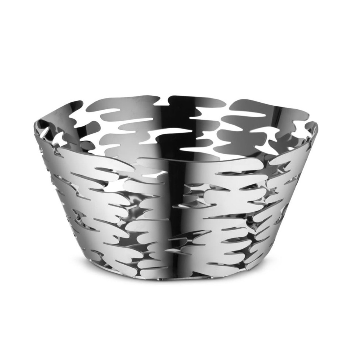 Alessi BM10/21 Barket Cestino rotondo in acciaio Inox