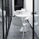 Driade Bo Sedia bianco ambientazione