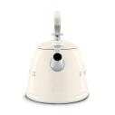 Bollitore a fischio Smeg WKF01CR Panna