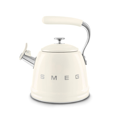 Bollitore a fischio Smeg WKF01CR Panna