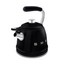 Bollitore a fischio Smeg WKF01BL Nero ambientazione