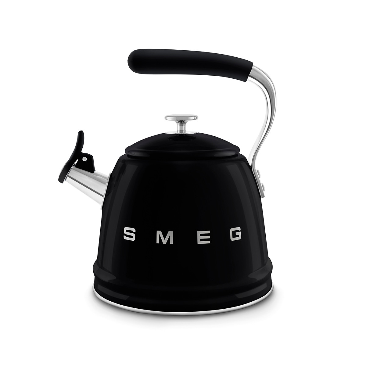 Bollitore a fischio Smeg WKF01BL Nero