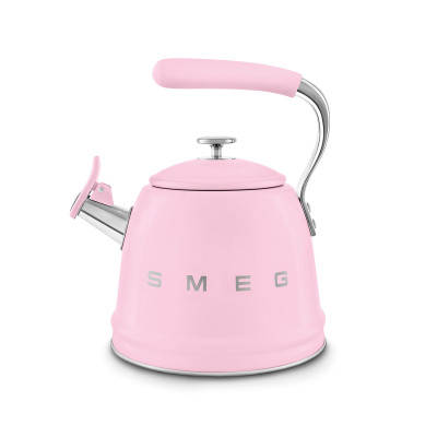 Bollitore a fischio Smeg WKF01PK Rosa