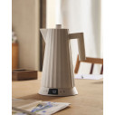 Alessi Plissè MDL21 W Bollitore elettrico con controllo della temperatura Bianco ambientazione