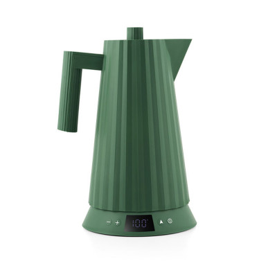 Alessi Plissè MDL21 GR Bollitore elettrico con controllo della temperatura Verde