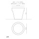 Bordato Liscio 619 vaso Serralunga dimensioni