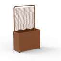 Box L Fioriera Vermobil con divisorio corten