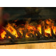 Bracebox 100 Metal Maisonfire dettaglio legna