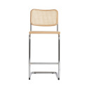 Knoll Breuer Cesca Sgabello Bar faggio naturale vista