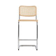 Knoll Breuer Cesca Sgabello Bar faggio naturale vista