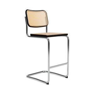 Knoll Breuer Cesca Sgabello Bar faggio nero