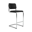 Knoll Breuer Cesca Sgabello Bar rivestito vista