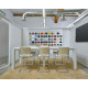 Knoll Breuer Cesca Sgabello Bar rivestito ambientazione