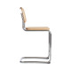 Knoll Breuer Cesca Sgabello Counter faggio naturale vista