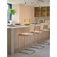 Knoll Breuer Cesca Sgabello Counter faggio naturale ambientazione