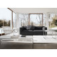 Knoll Breuer Laccio Tavolino quadrato laminato nero ambientazione