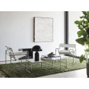 Knoll Breuer Laccio Tavolino quadrato laminato nero ambientazione