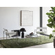 Knoll Breuer Laccio Tavolino quadrato laminato nero ambientazione