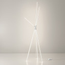 Brilliant lampada da terra Bianco Zafferano ambientazione