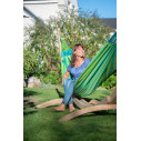 La Siesta Brisa Lime Amaca King Size outdoor ambientazione