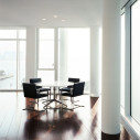 Knoll Mies Van Der Rohe Brno Poltroncina struttura piatta senza braccioli rivestiti ambientazione