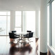 Knoll Mies Van Der Rohe Brno Poltroncina struttura piatta senza braccioli rivestiti ambientazione