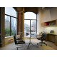 Knoll Mies Van Der Rohe Brno Poltroncina struttura piatta senza braccioli rivestiti ambientazione
