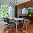 Knoll Mies Van Der Rohe Brno Poltroncina struttura tubolare senza braccioli rivestiti ambientazione
