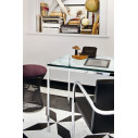 Knoll Mies Van Der Rohe Brno Poltroncina struttura tubolare senza braccioli rivestiti ambientazione