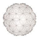 C'est La Vie Celing-Wall Large lampada da parete-soffitto White Slamp vista