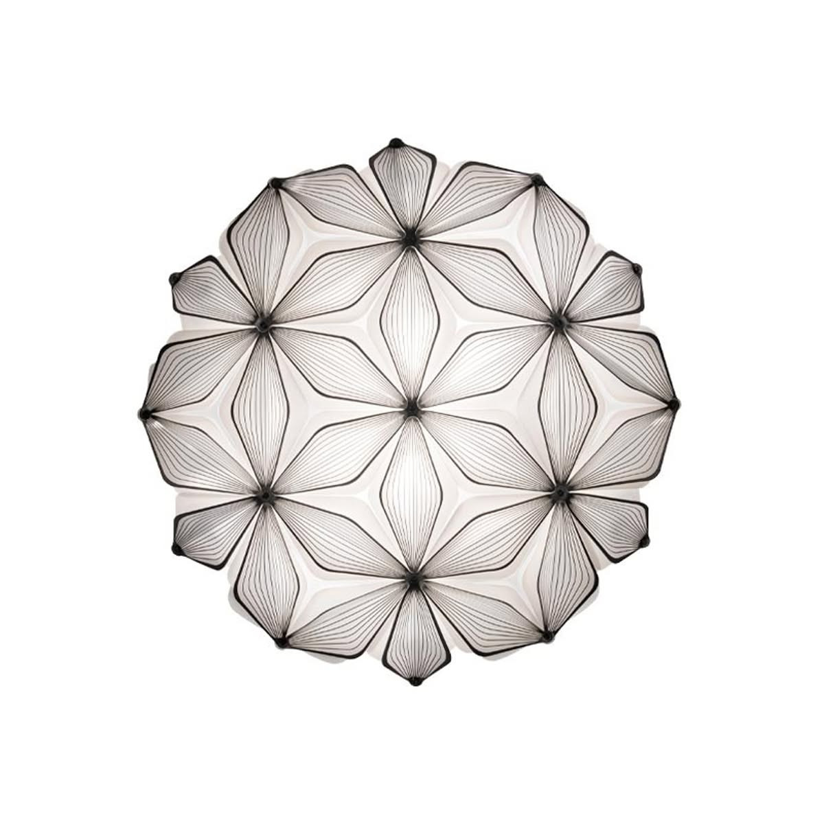 C'est La Vie Celing-Wall Medium lampada da parete-soffitto Black
