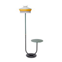 Calypso Martinique lampada da terra con tavolino Contardi vista