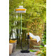 Calypso Martinique Outdoor lampada da terra con tavolino Contardi ambientazione