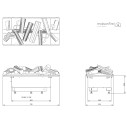 Camino Brace 50 L Style Maisonfire Dimensioni