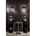 Candelabro da muro Octopus Pirex 7 bracci H 112 100x53 naturale VGnewtrend ambientazione