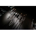Candelabro da muro Octopus Pirex 7 bracci H 112 100x53 naturale VGnewtrend ambientazione
