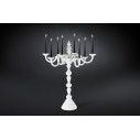 Candelabro Palladio 8 bracci H 115 Ø88 bianco VGnewtrend ambientazione
