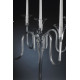 Candelabro Royal Pirex x5 H 100 Ø65 naturale VGnewtrend dettaglio