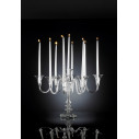 Candelabro Royal Pirex 9 bracci H 45 Ø52 naturale VGnewtrend ambientazione