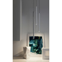 Canna nuda metallo pendant lampada a sospensione Nemo Lighting ambientazione