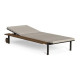 Casilda Lettino Talenti Mokka-White/beige
