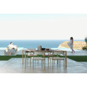 Casilda tavolo da pranzo 150 x 150 Talenti Outdoor ambientazione