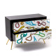 Cassettiera 2 Cassetti Snakes Seletti dettaglio