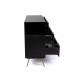 Cassettiera 3 Cassetti Lipsticks Black Seletti dettaglio