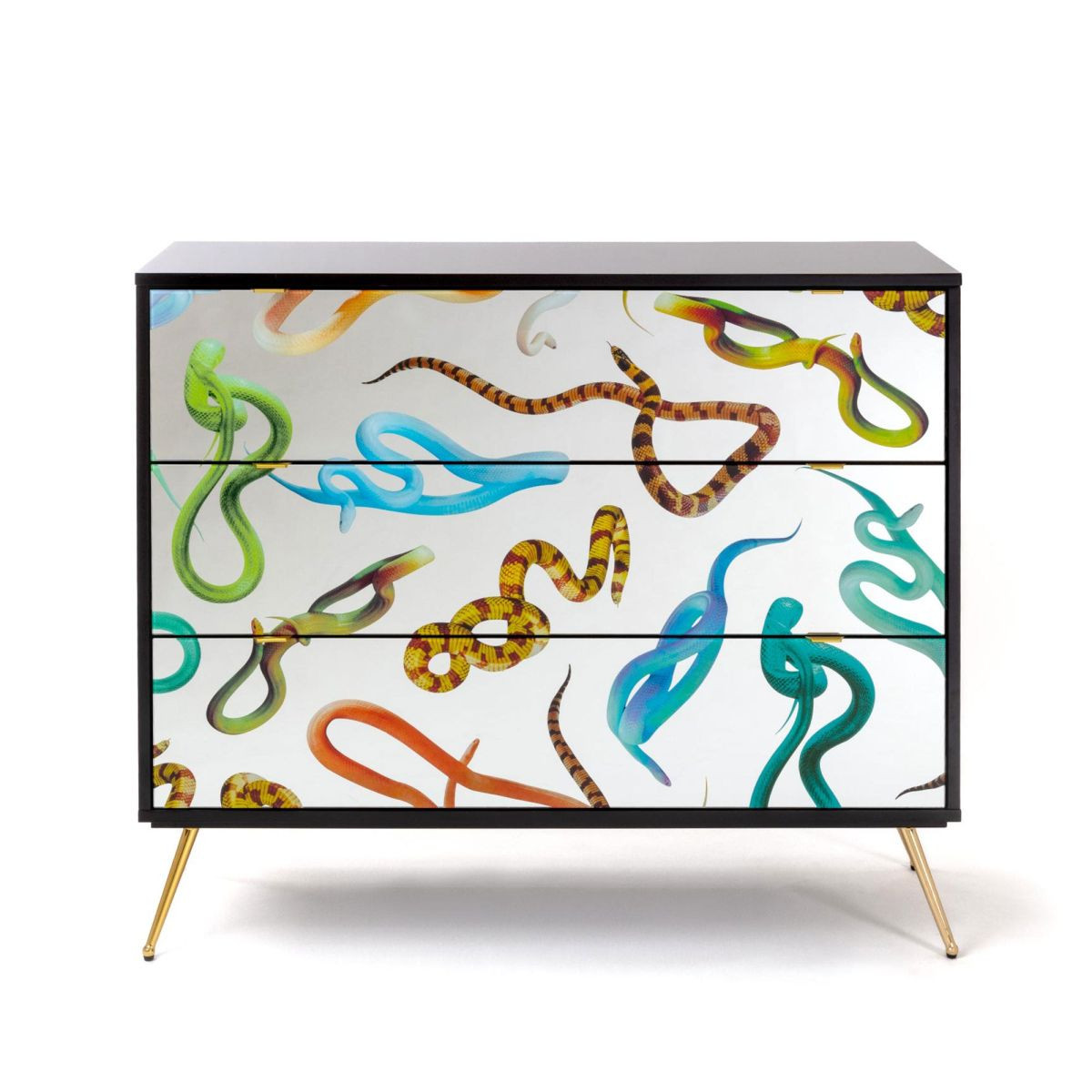 Cassettiera 3 Cassetti Snakes Seletti