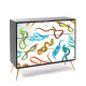 Cassettiera 3 Cassetti Snakes Seletti vista
