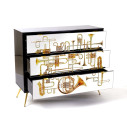 Cassettiera 3 Cassetti Trumpets Seletti dettaglio