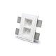 Cassiopea Double 4180A Faretto a incasso a plafone 9010 novantadieci vista
